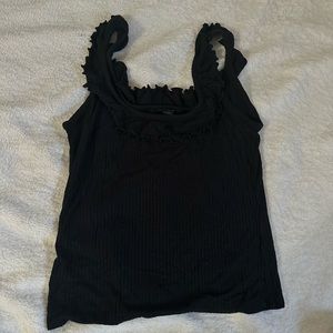 Forever 21 black crop top
